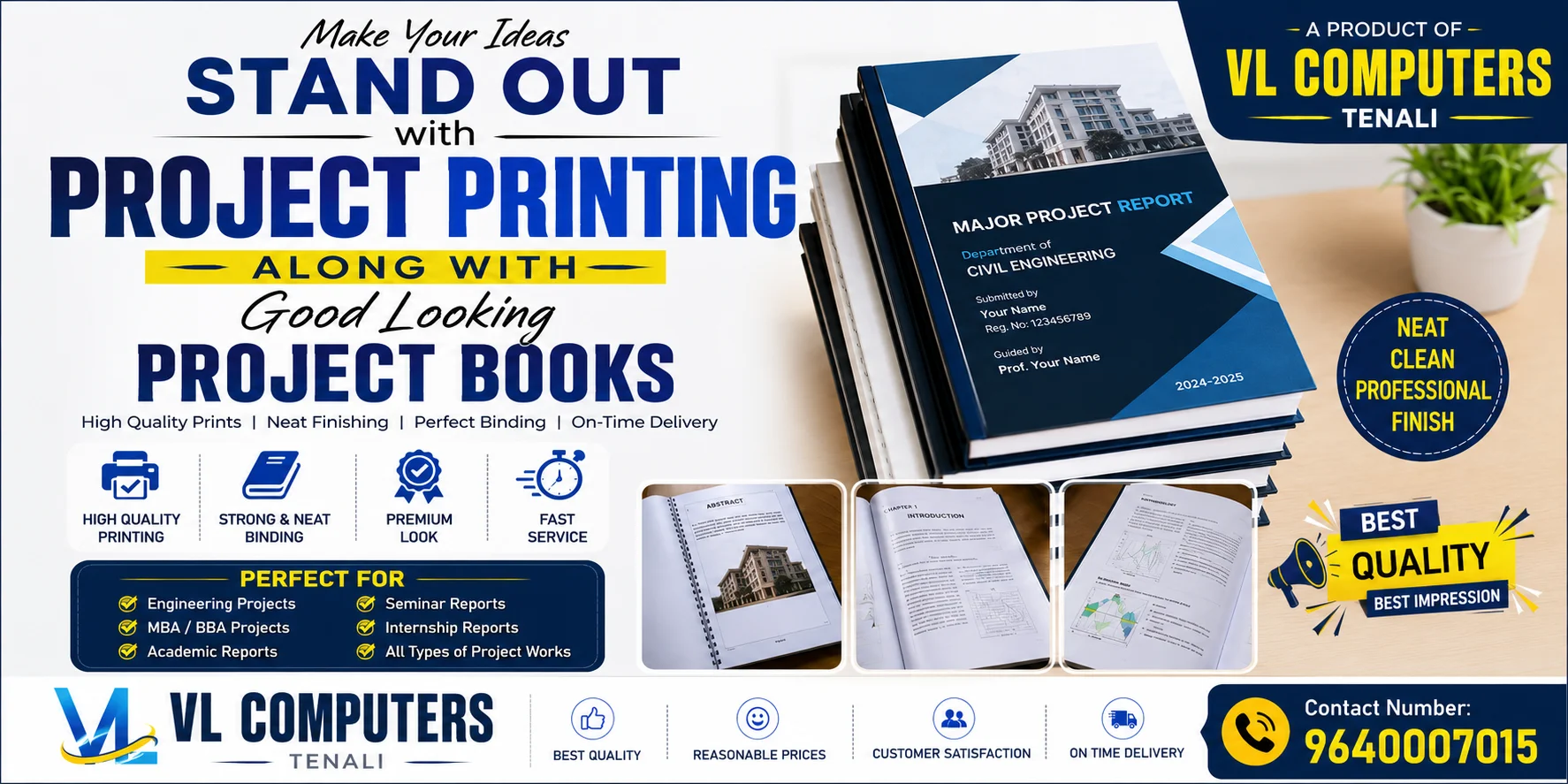 Project Printing in Nellore